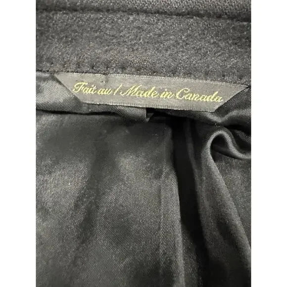 Jack Victor Prossimo 42L Men's Black Loro Piana Cashmere Blazer Classic Preppy